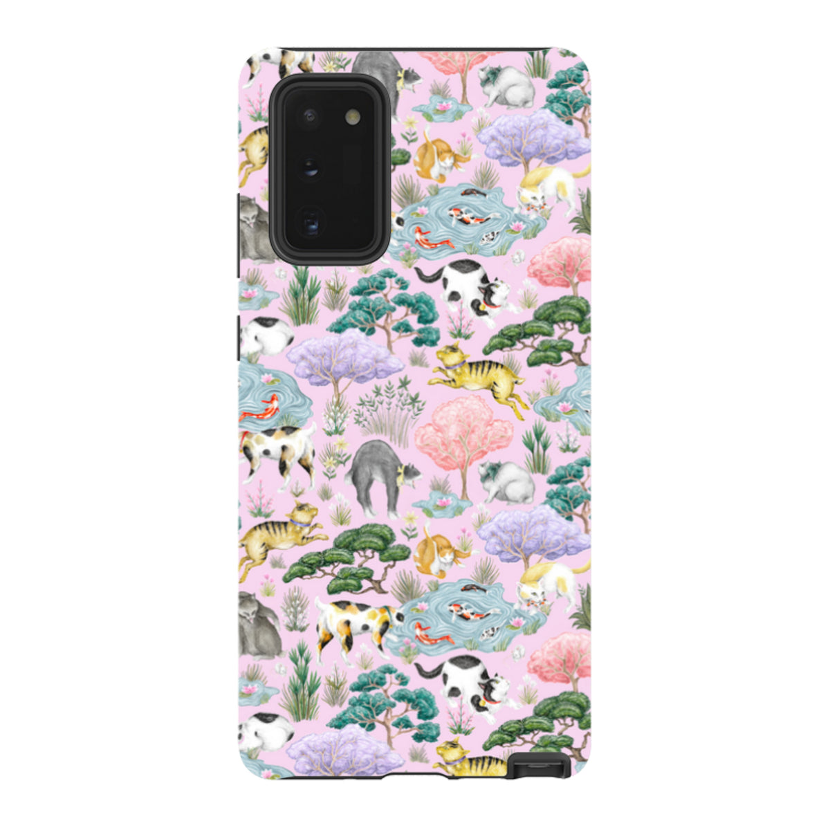 Samsung Tough  Case - Cat Garden By Catherine Rowe