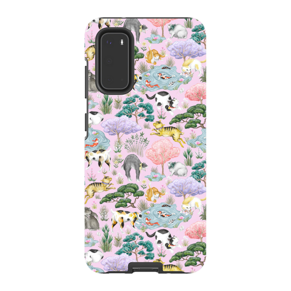 Samsung Tough  Case - Cat Garden By Catherine Rowe