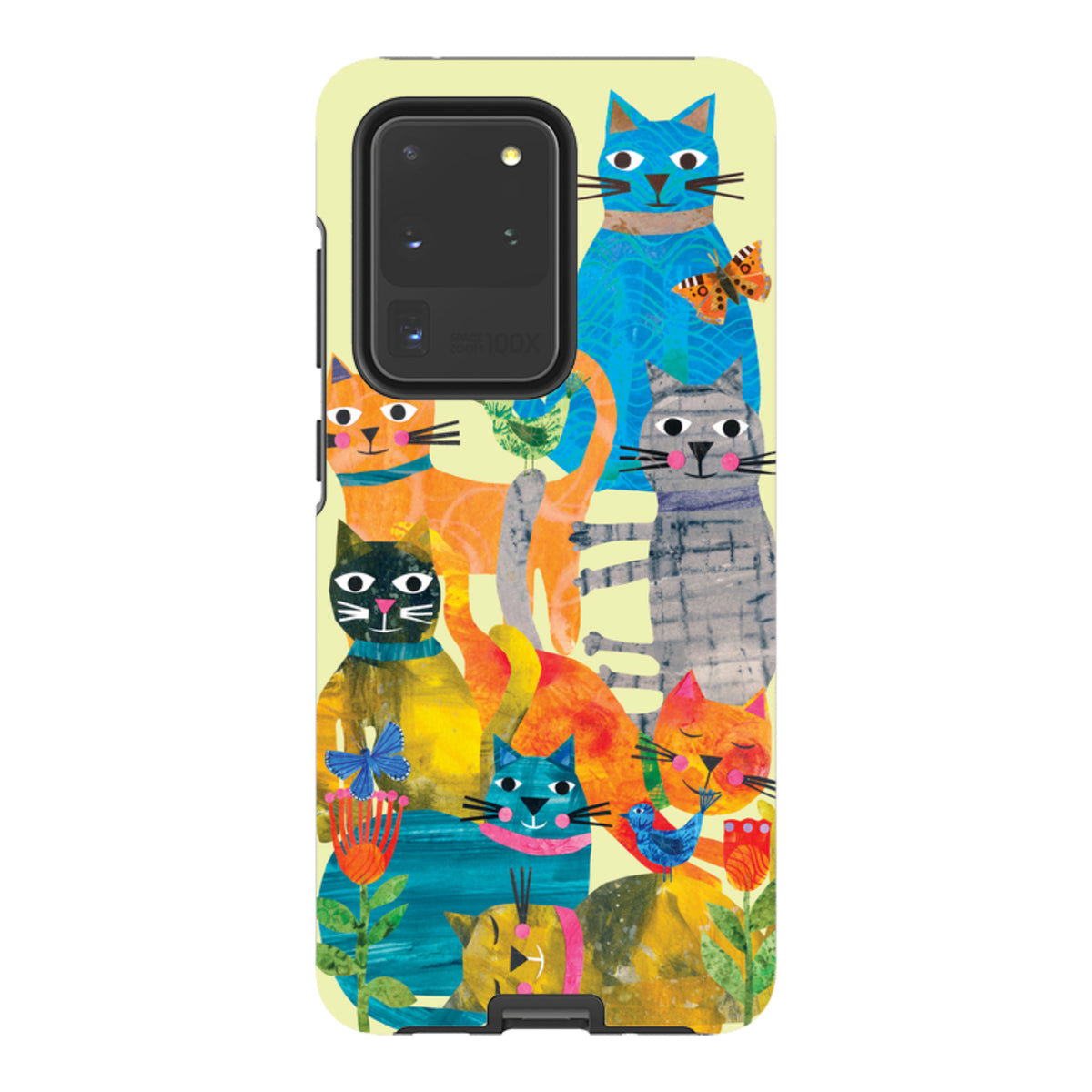 Samsung Tough  Case - Cat Party By Tracey English