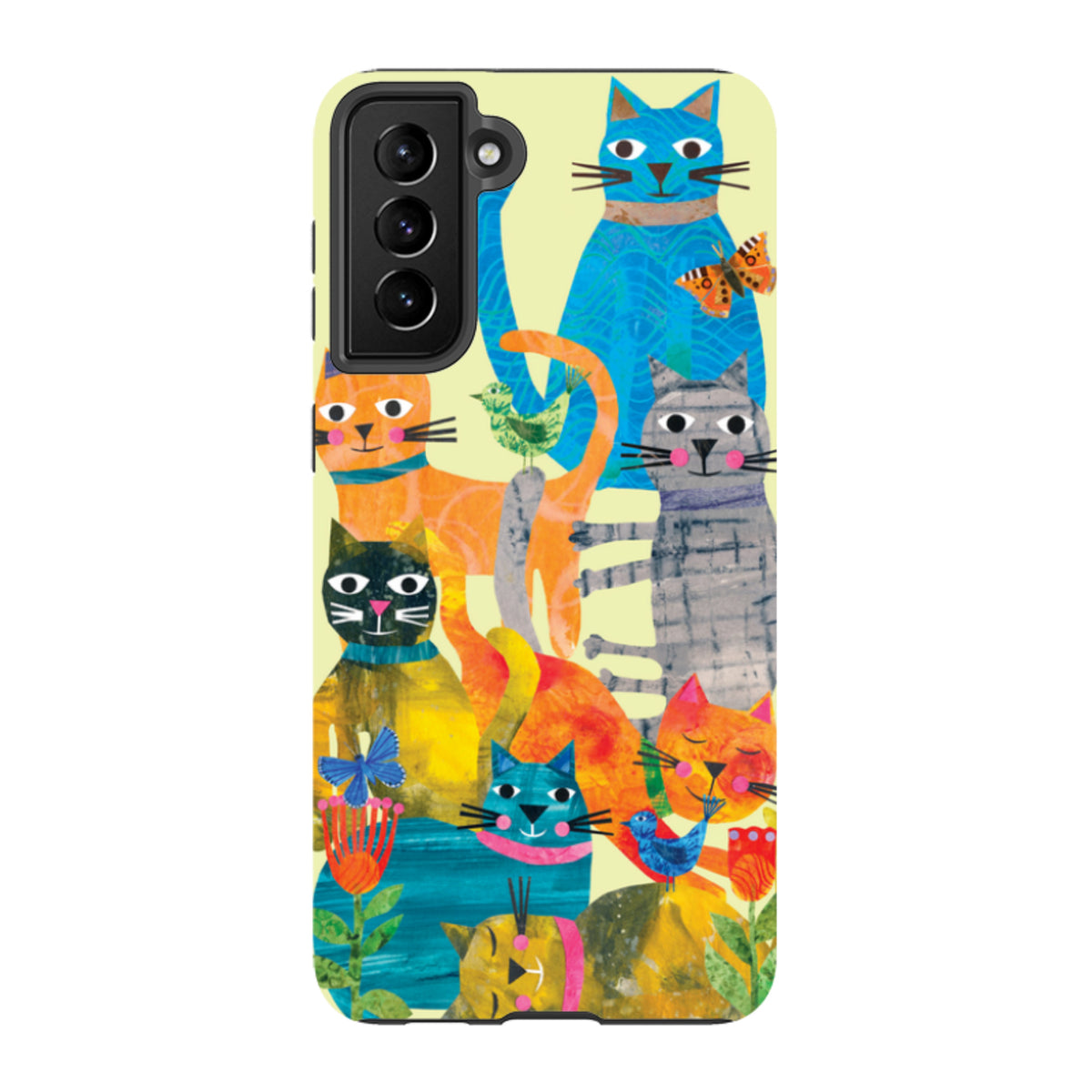 Samsung Tough  Case - Cat Party By Tracey English