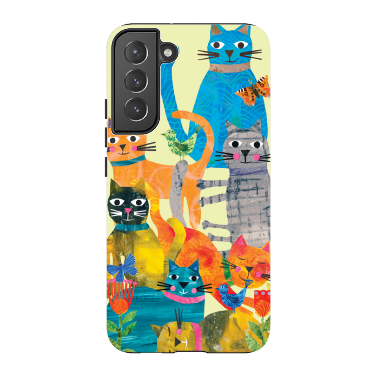 Samsung Tough  Case - Cat Party By Tracey English