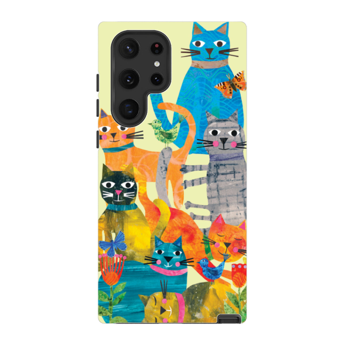 Samsung Tough  Case - Cat Party By Tracey English