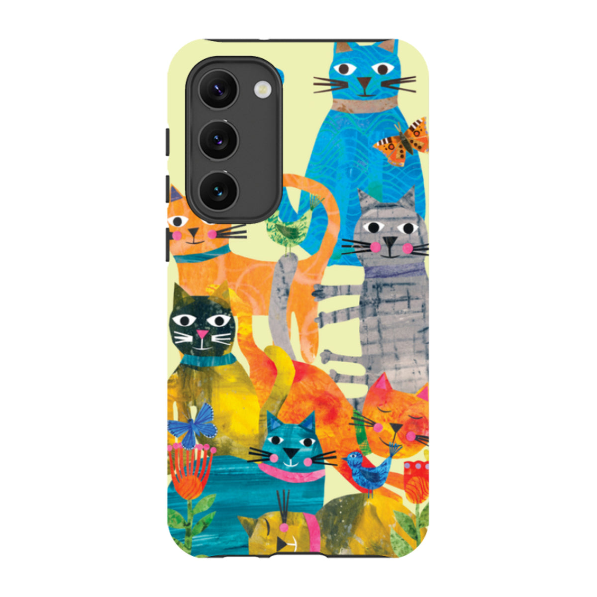 Samsung Tough  Case - Cat Party By Tracey English