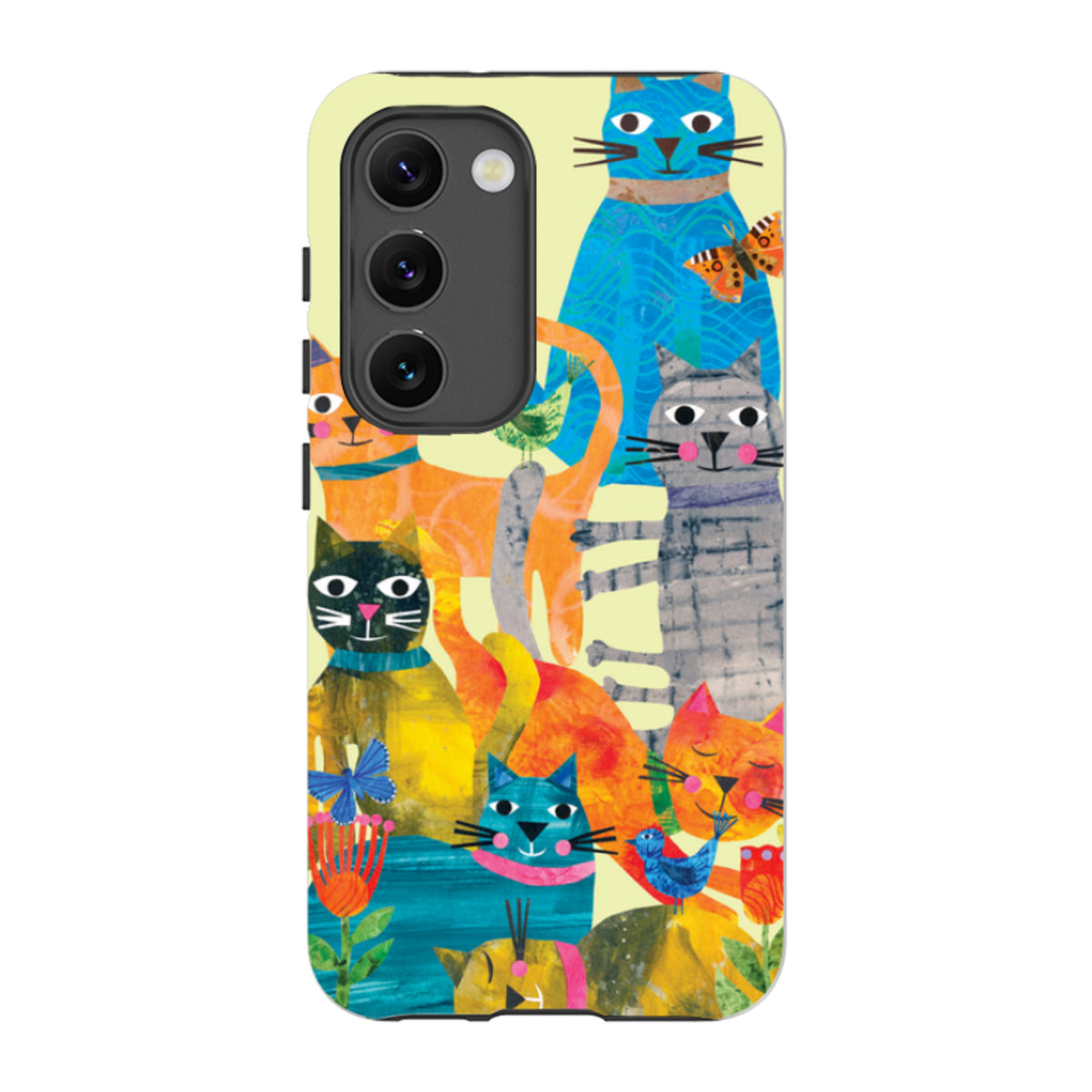 Samsung Tough  Case - Cat Party By Tracey English