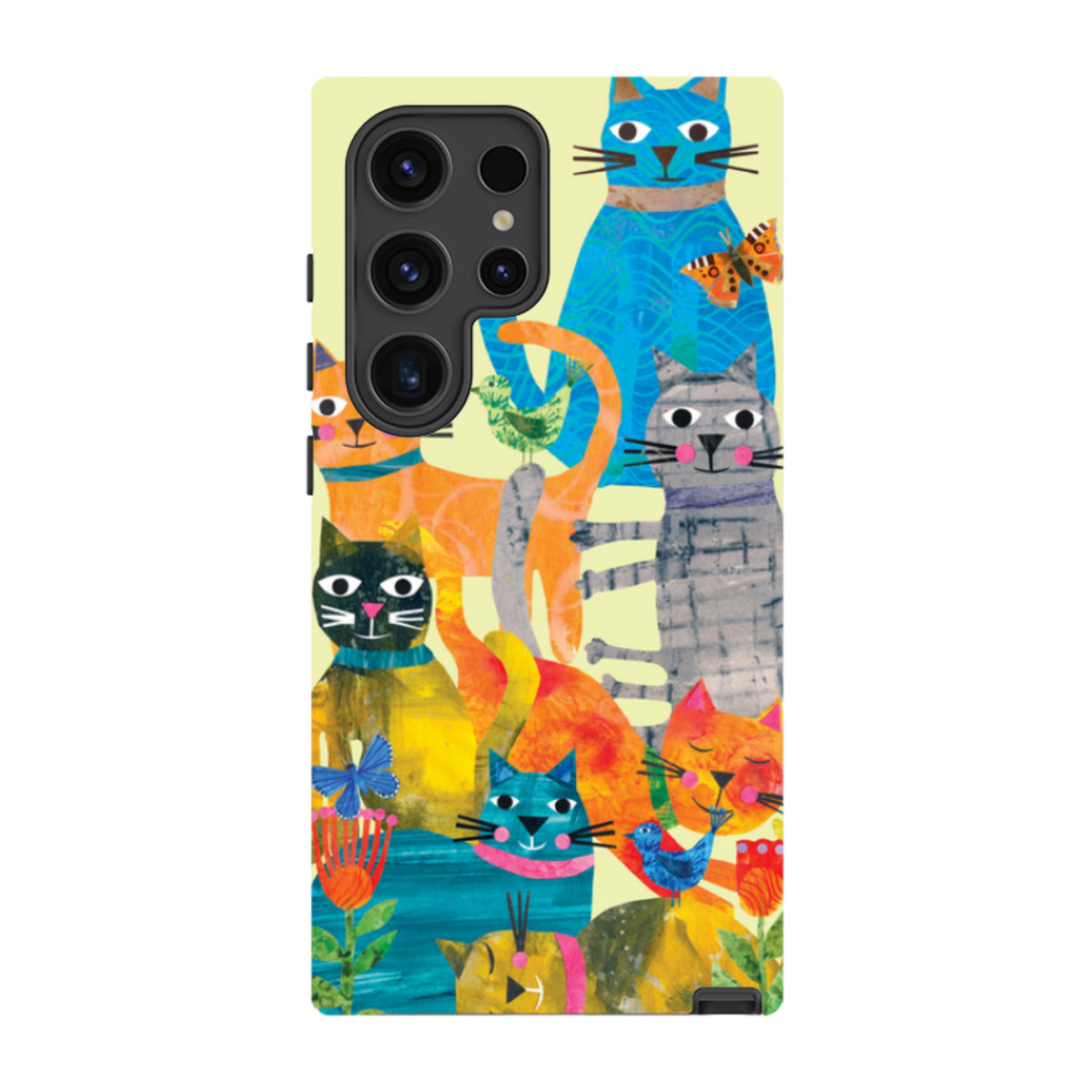 Samsung Tough  Case - Cat Party By Tracey English