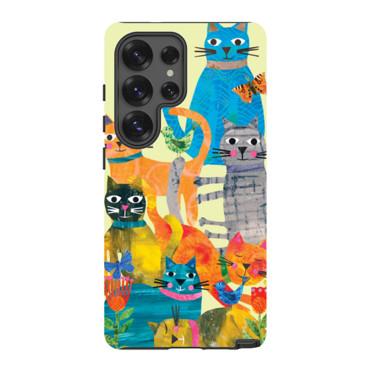 Samsung Tough  Case - Cat Party By Tracey English