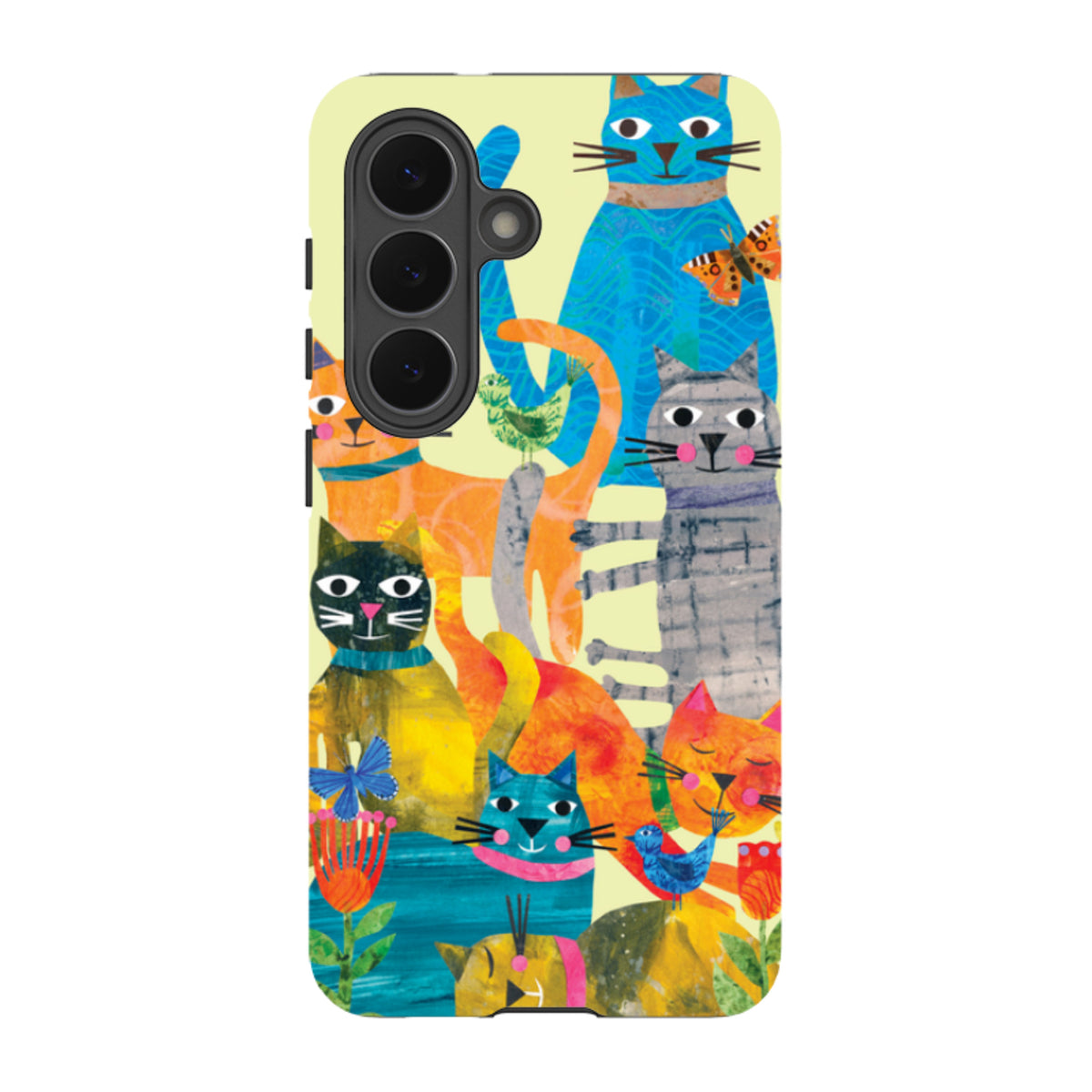 Samsung Tough  Case - Cat Party By Tracey English