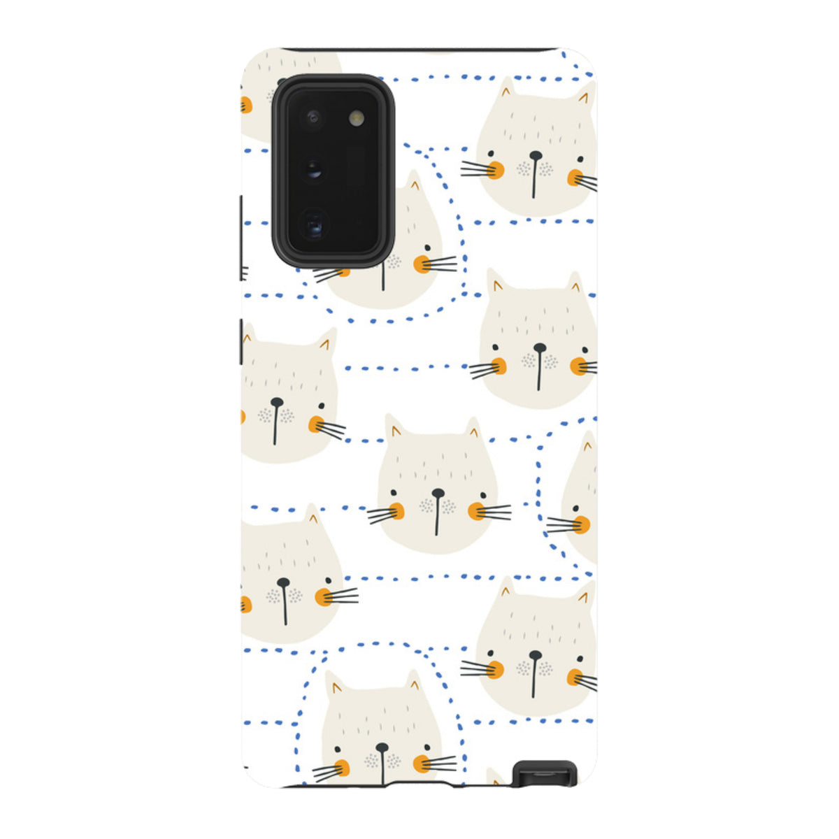 Samsung Tough Case - Cat Tiles