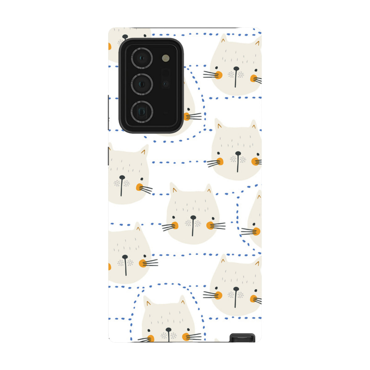 Samsung Tough Case - Cat Tiles