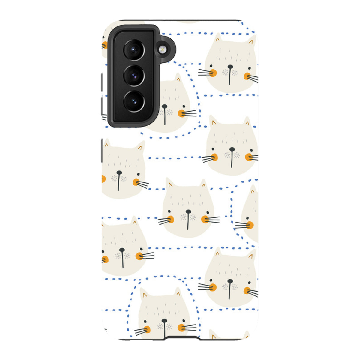 Samsung Tough Case - Cat Tiles
