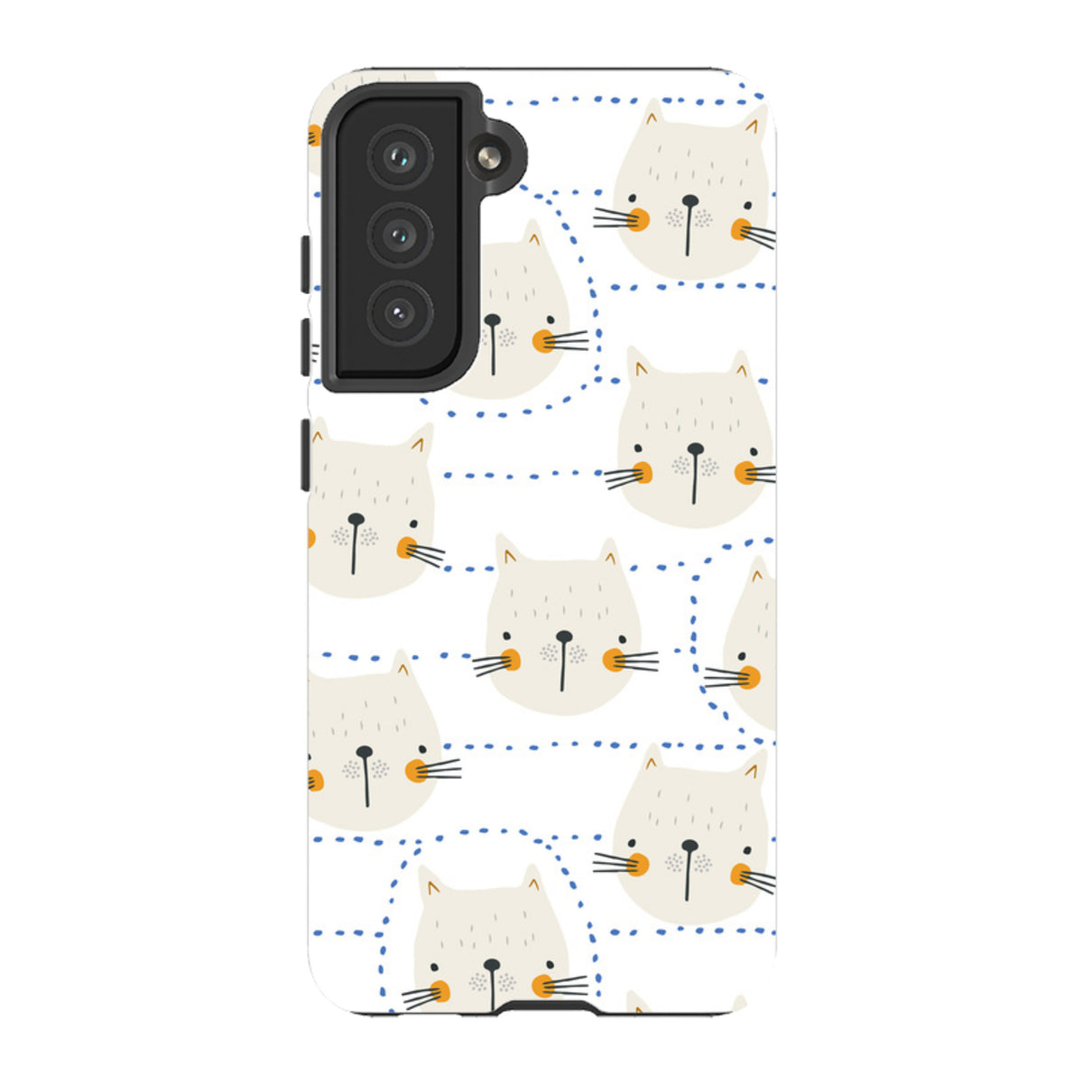 Samsung Tough Case - Cat Tiles