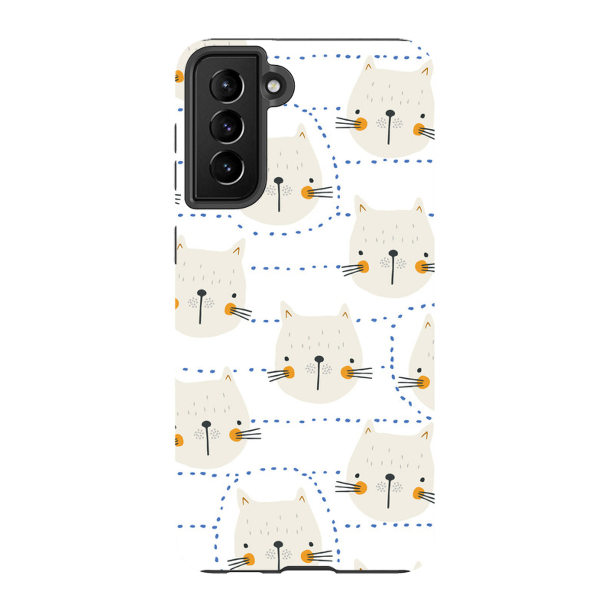 Samsung Tough Case - Cat Tiles