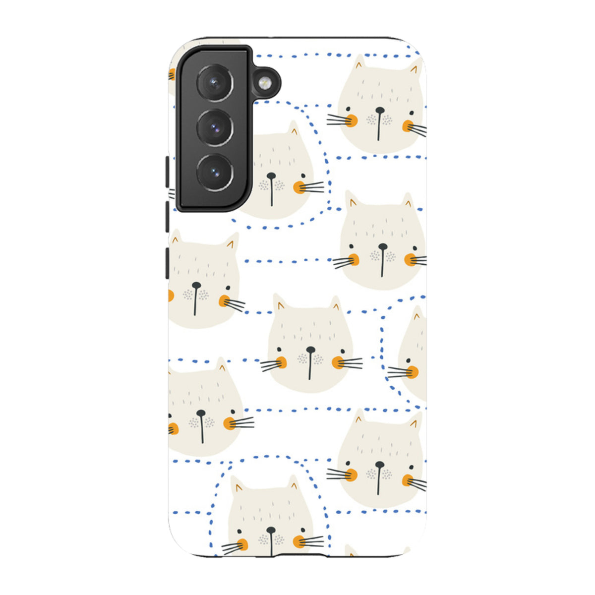 Samsung Tough Case - Cat Tiles