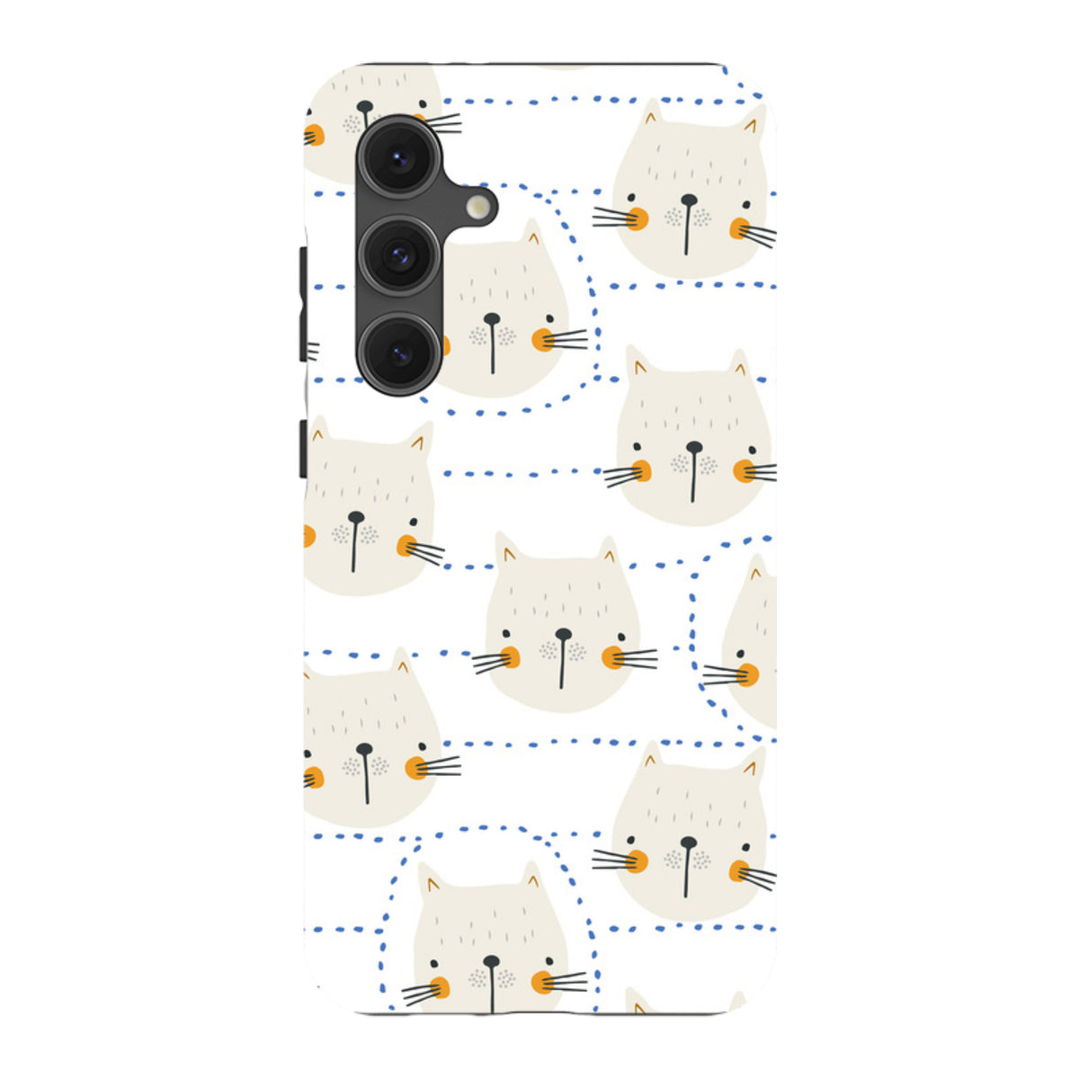 Samsung Tough Case - Cat Tiles