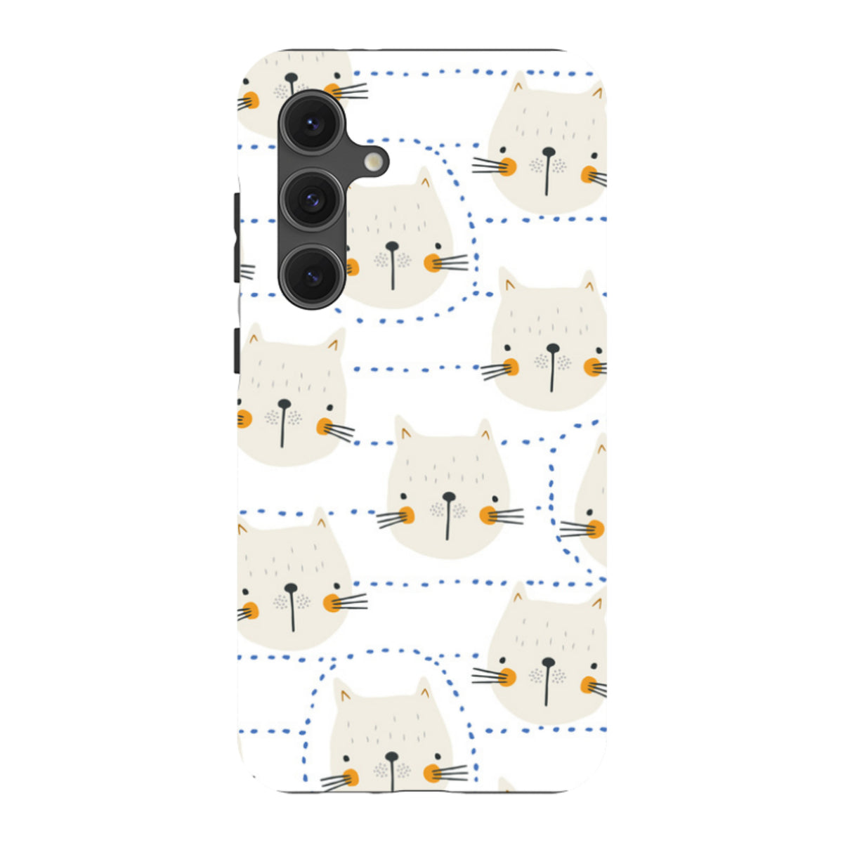 Samsung Tough Case - Cat Tiles