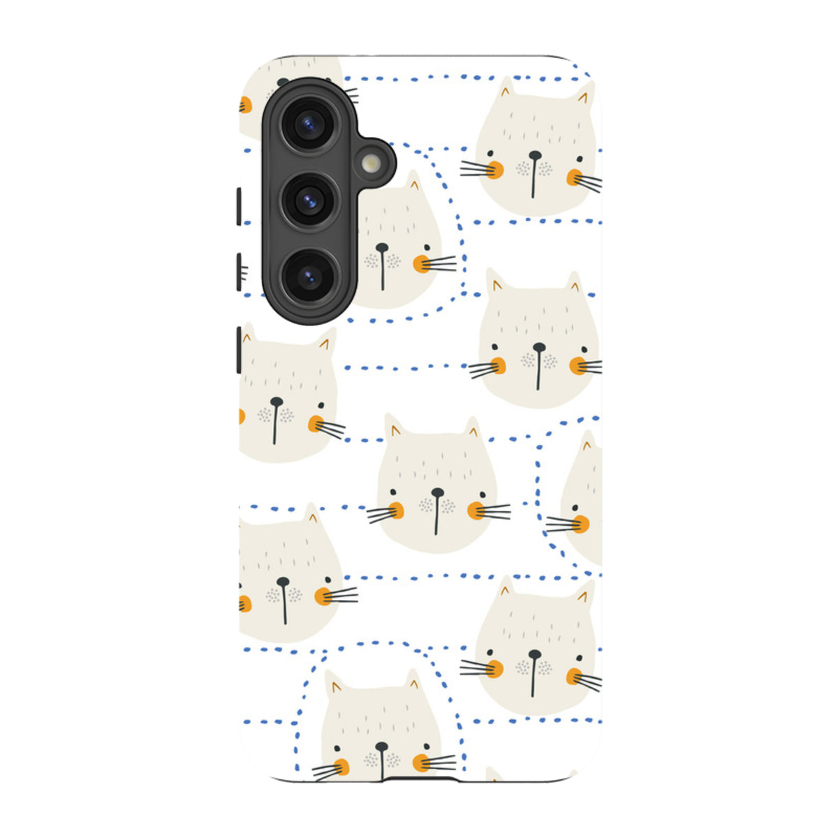 Samsung Tough Case - Cat Tiles