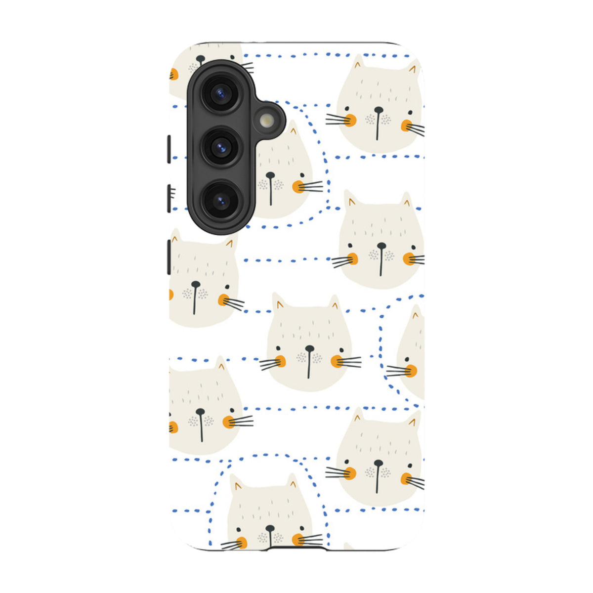 Samsung Tough Case - Cat Tiles