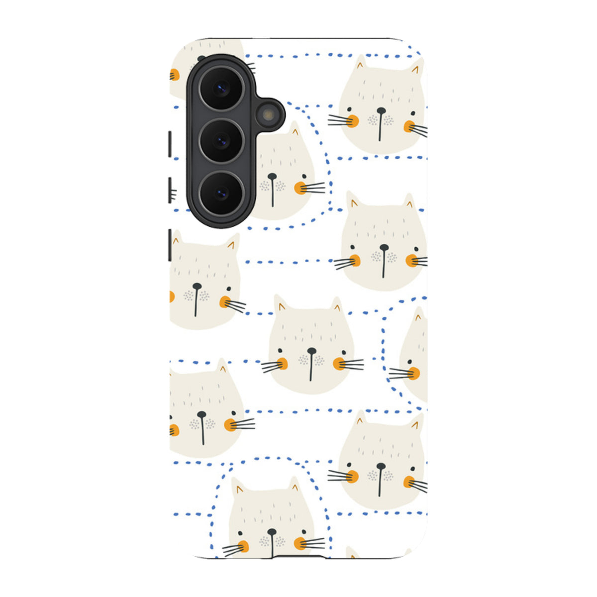 Samsung Tough Case - Cat Tiles