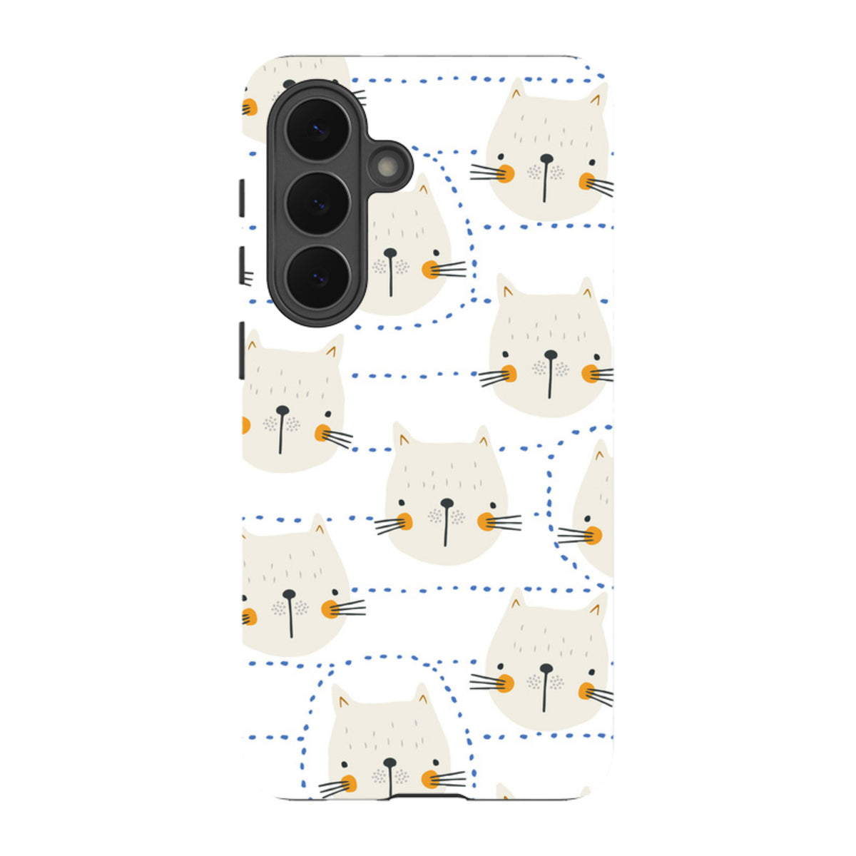 Samsung Tough Case - Cat Tiles