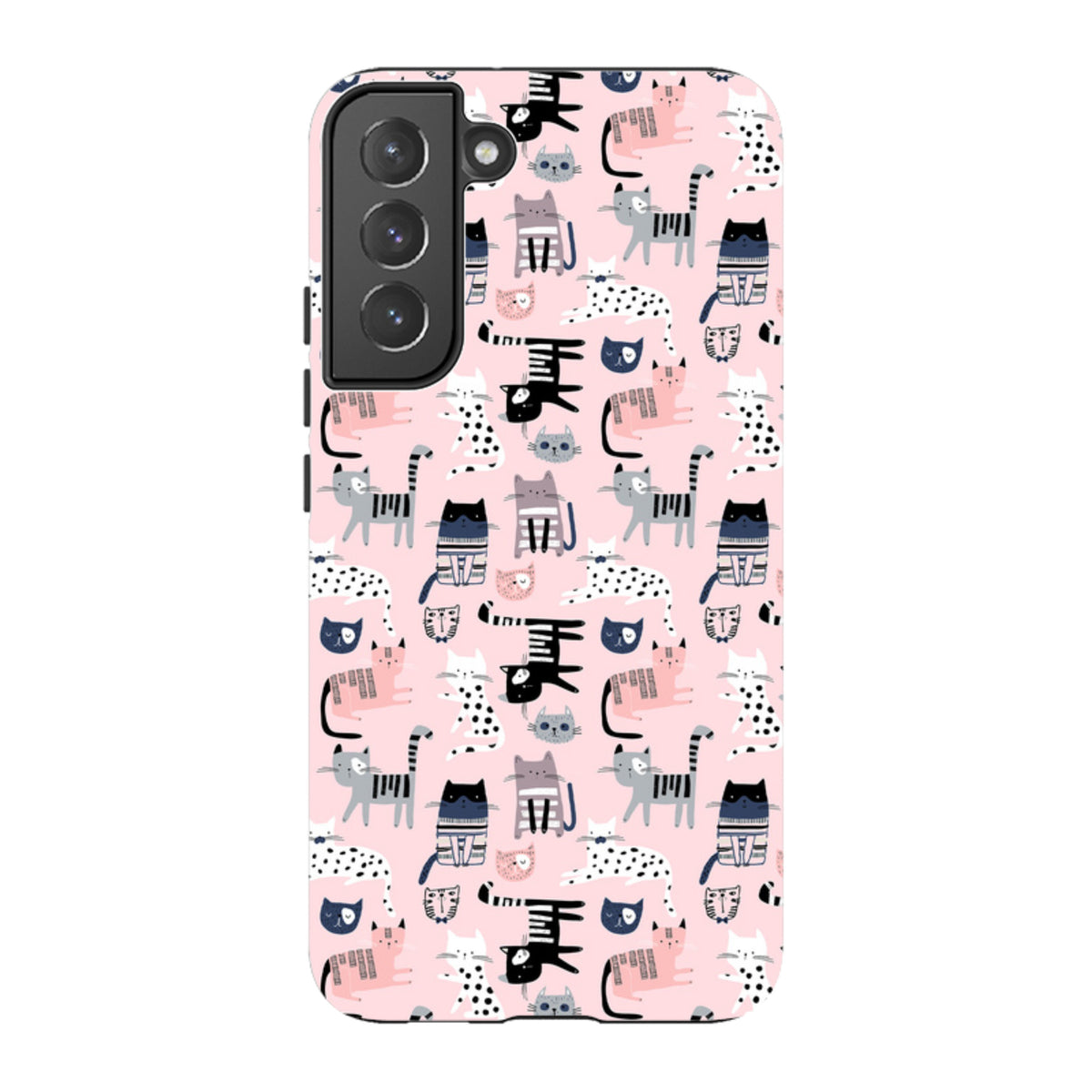 Samsung Tough Case - Cat-titude Pattern