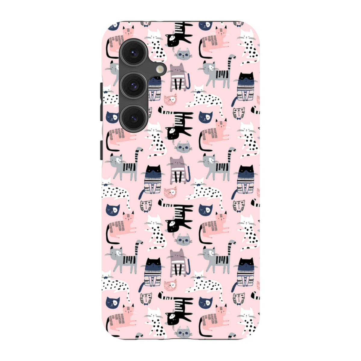 Samsung Tough Case - Cat-titude Pattern
