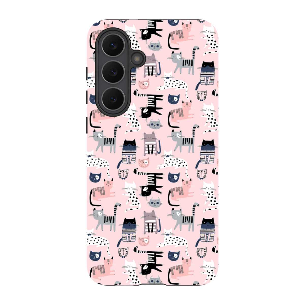 Samsung Tough Case - Cat-titude Pattern