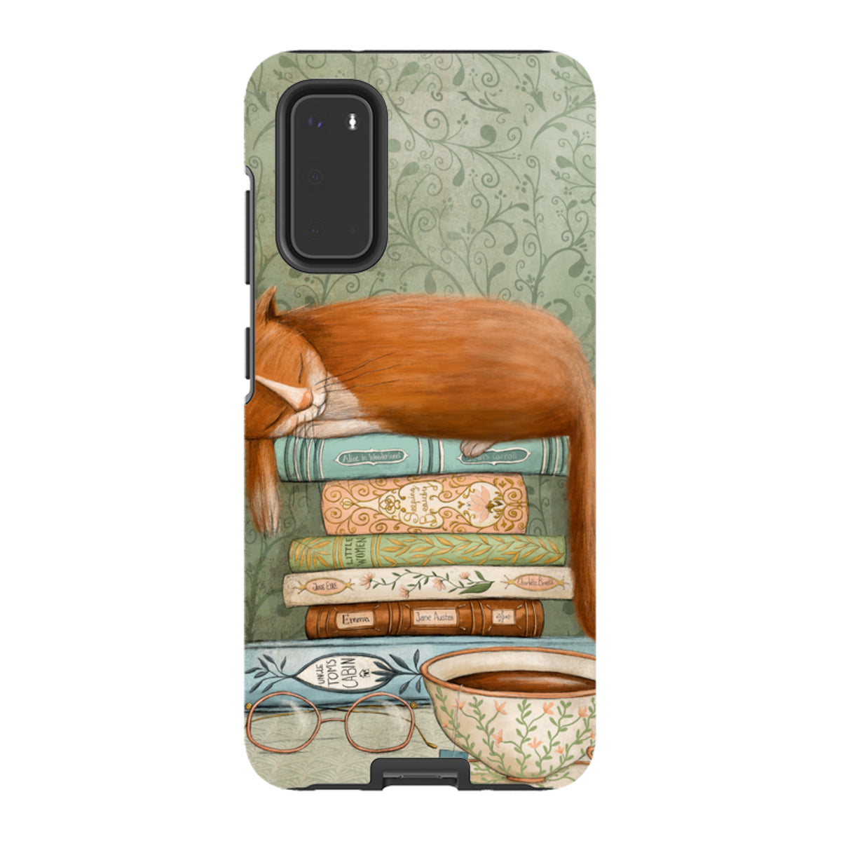 Samsung Tough Case - Cats and Books By Maja Lindberg