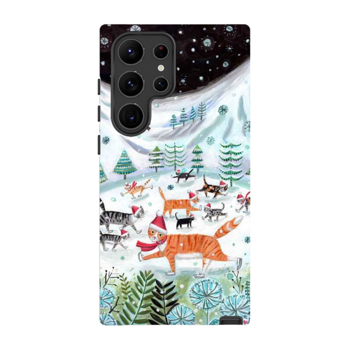 Samsung Tough Case - Cats On Ice By Mary Stubberfield