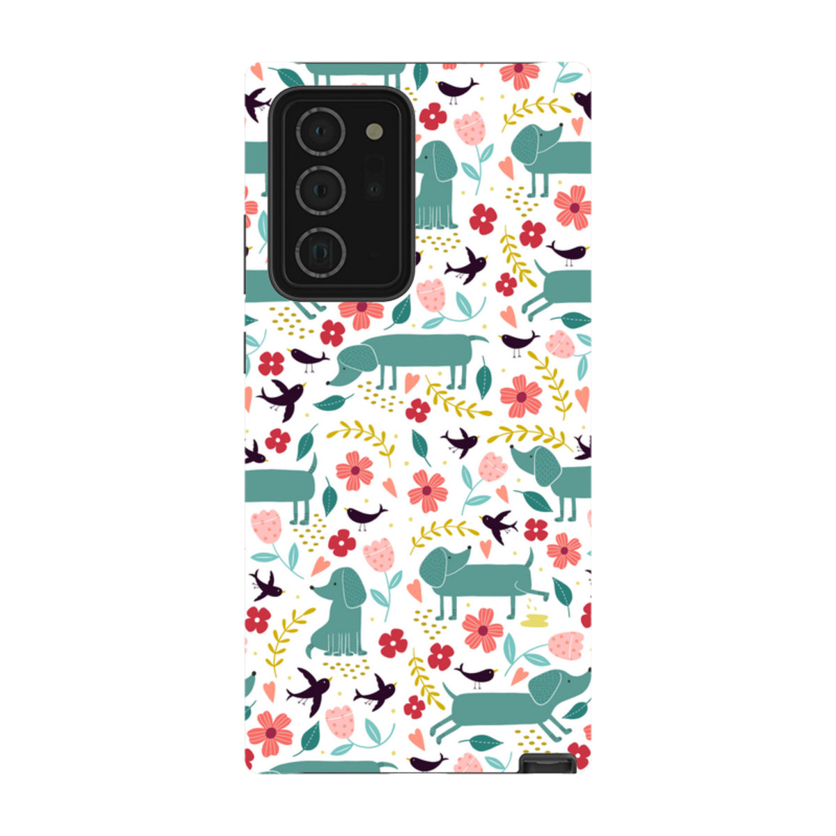 Samsung Tough Case - Cheek Dachshunds By Suzy Taylor