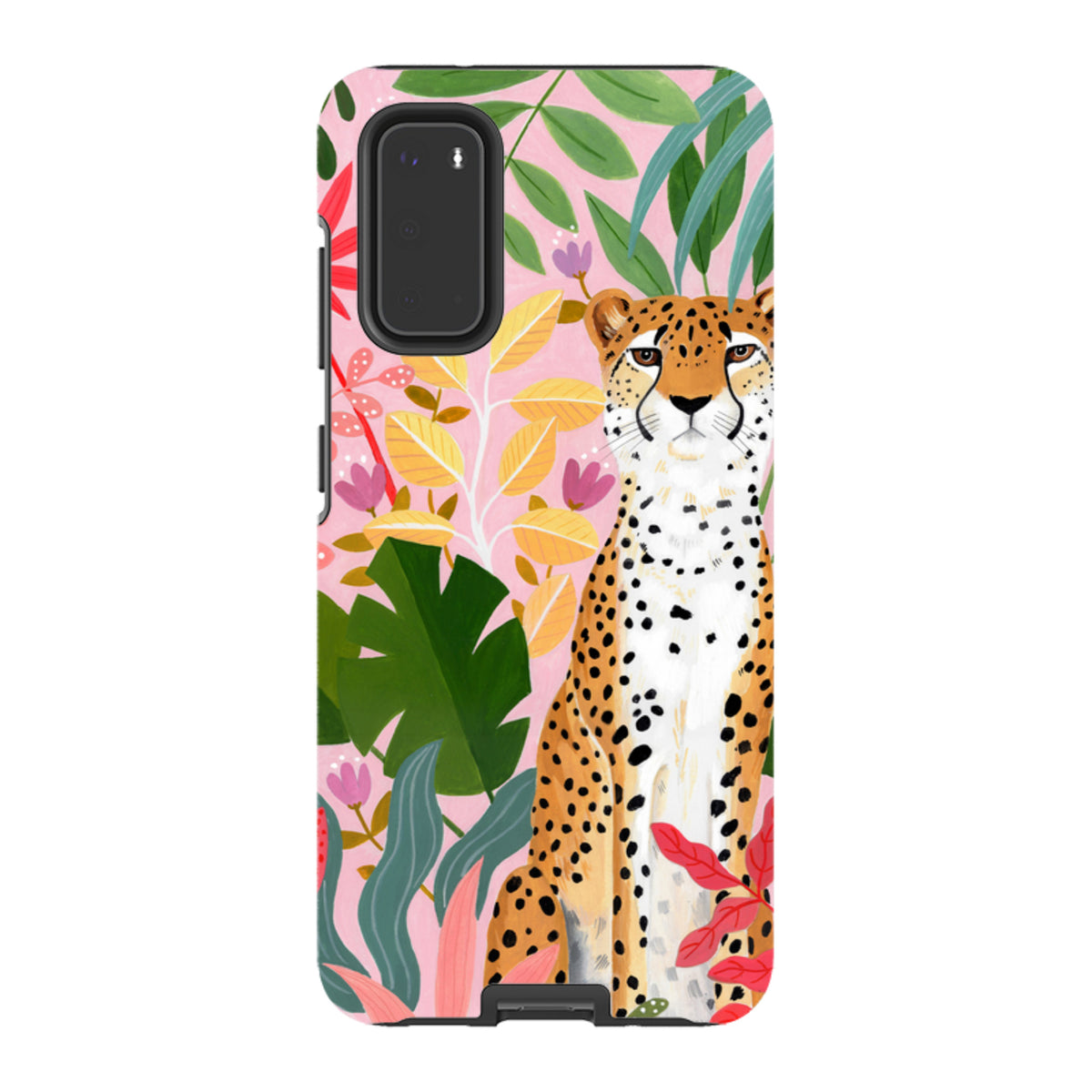 Samsung Tough Case - Cheetah Jungle By Bex Parkin