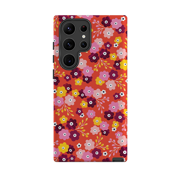 Samsung Tough Case - Cherry Blossom I By Ali Brookes