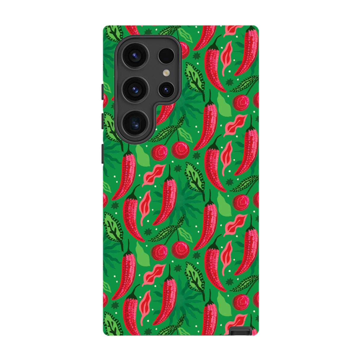 Samsung Tough  Case - Chilli Cherry By Emma Frances Grant