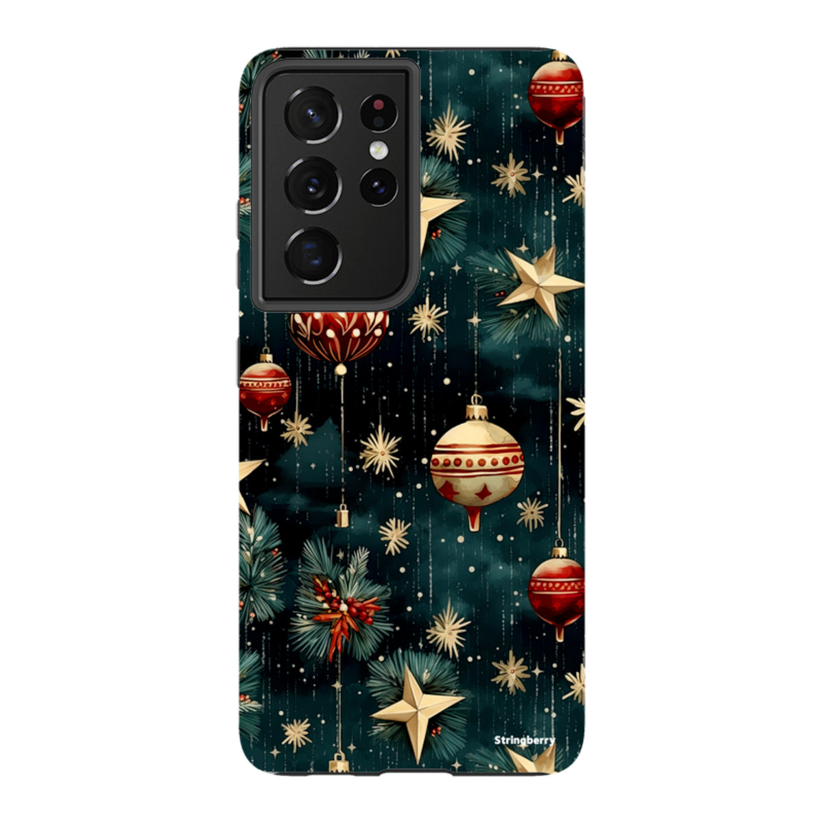 Samsung Tough Case - Christmas Baubles III