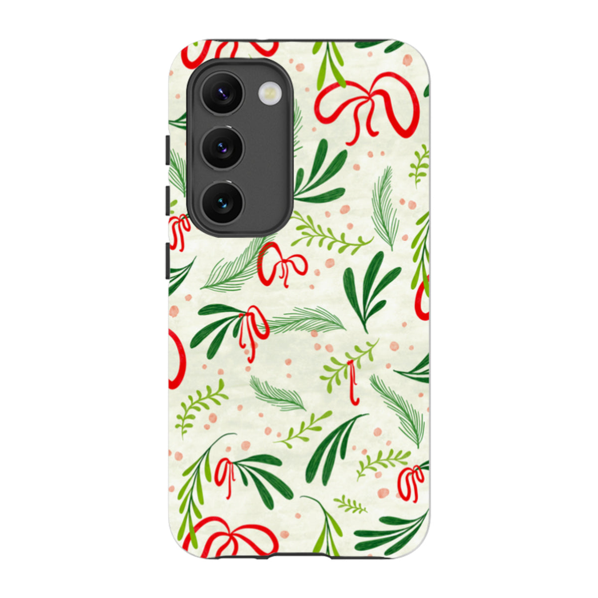 Samsung Tough Case - Christmas Bows By Katherine Quinn