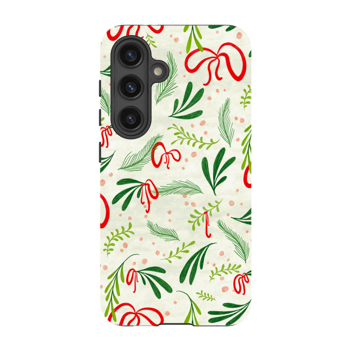 Samsung Tough Case - Christmas Bows By Katherine Quinn