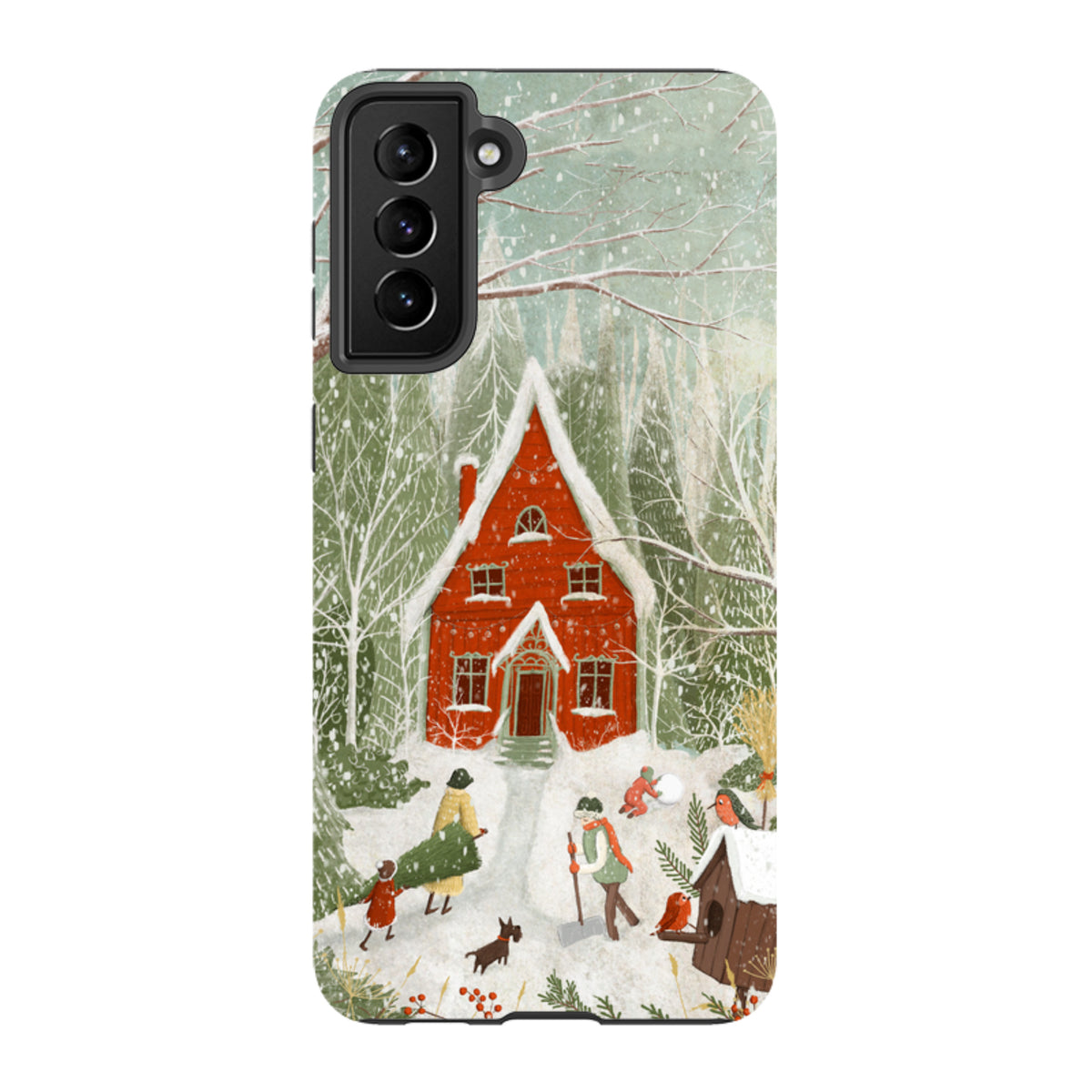 Samsung Tough Case - Christmas Garden Day By Maja Lindberg