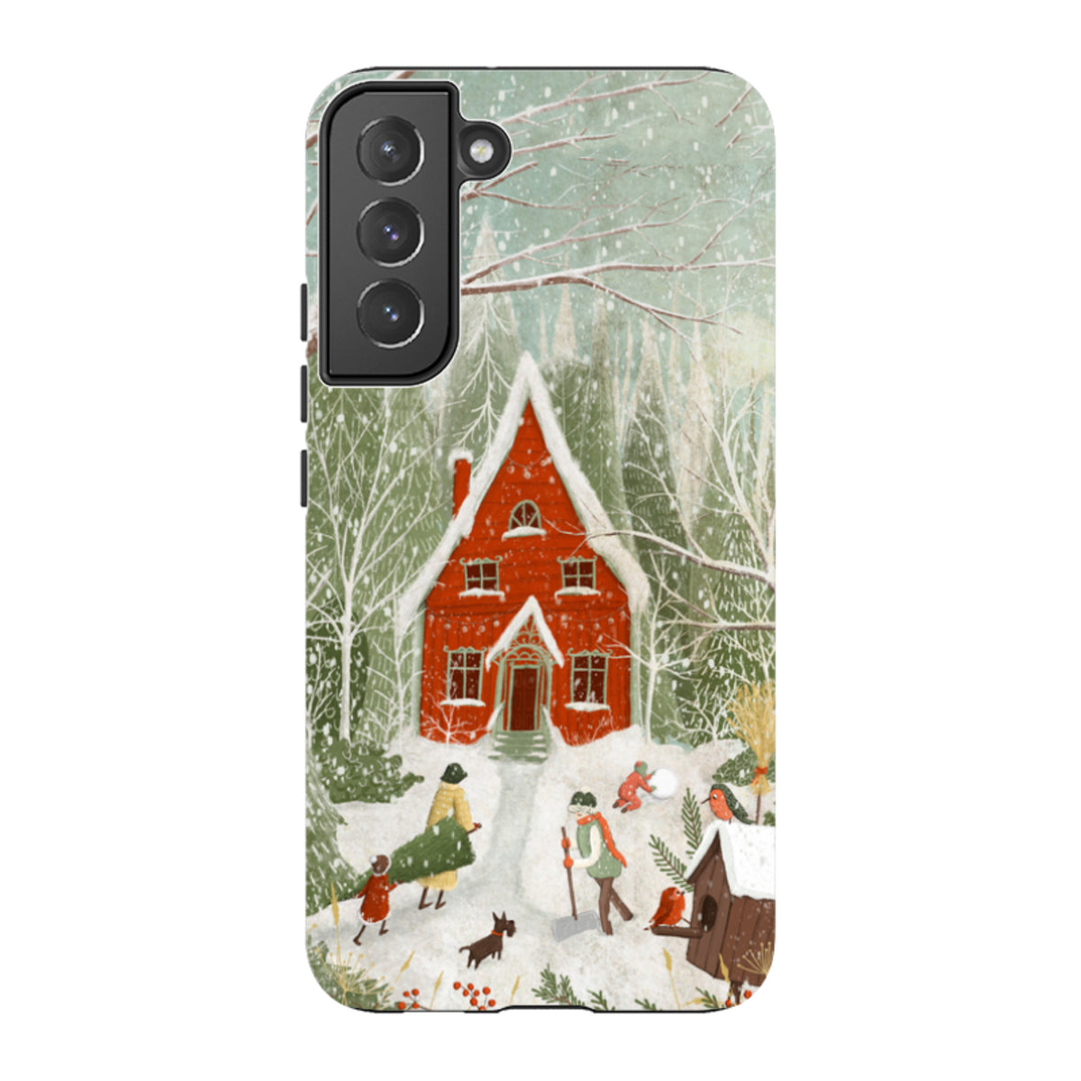 Samsung Tough Case - Christmas Garden Day By Maja Lindberg