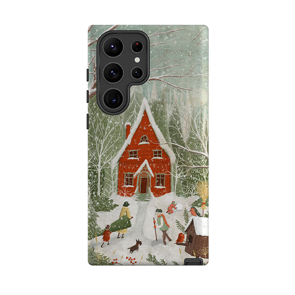 Samsung Tough Case - Christmas Garden Day By Maja Lindberg