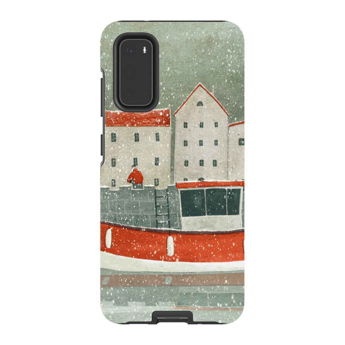 Samsung Tough Case - Christmas Harbour By Maja Lindberg