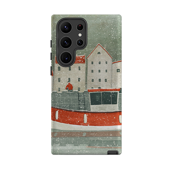 Samsung Tough Case - Christmas Harbour By Maja Lindberg