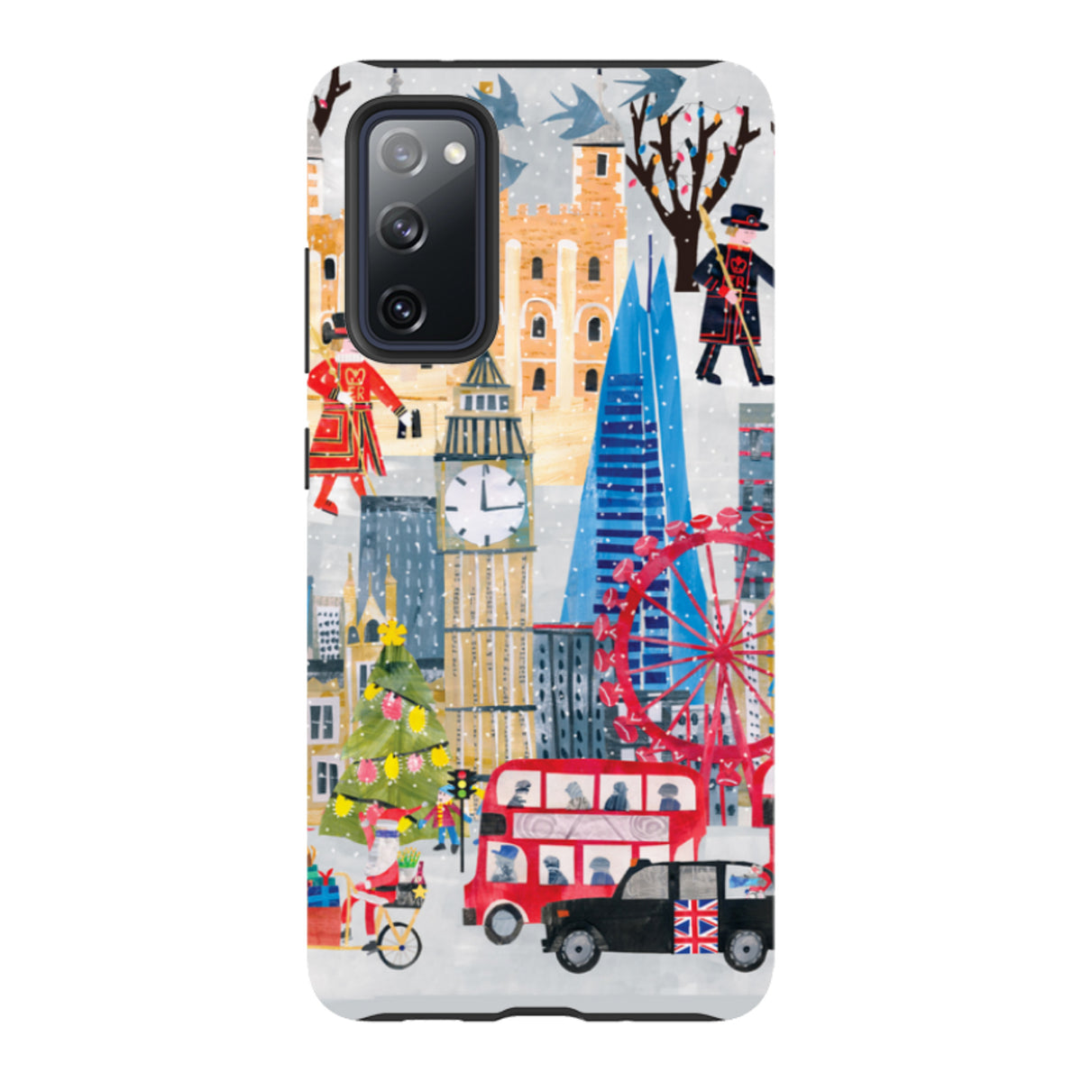 Samsung Tough Case - Christmas In London By Tracey English