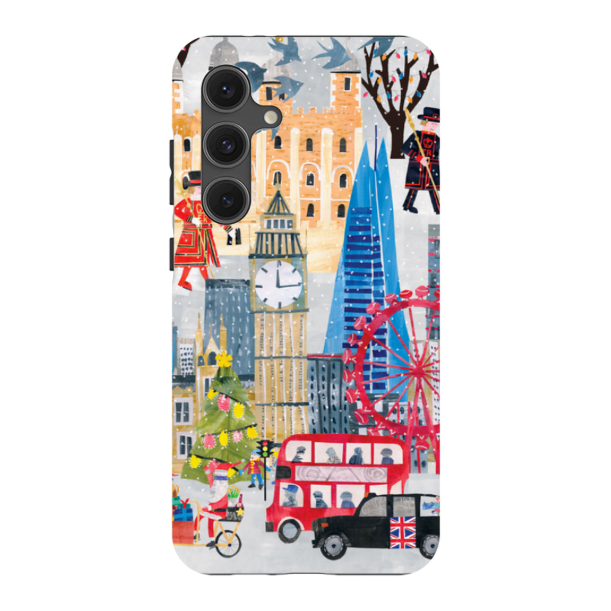 Samsung Tough Case - Christmas In London By Tracey English