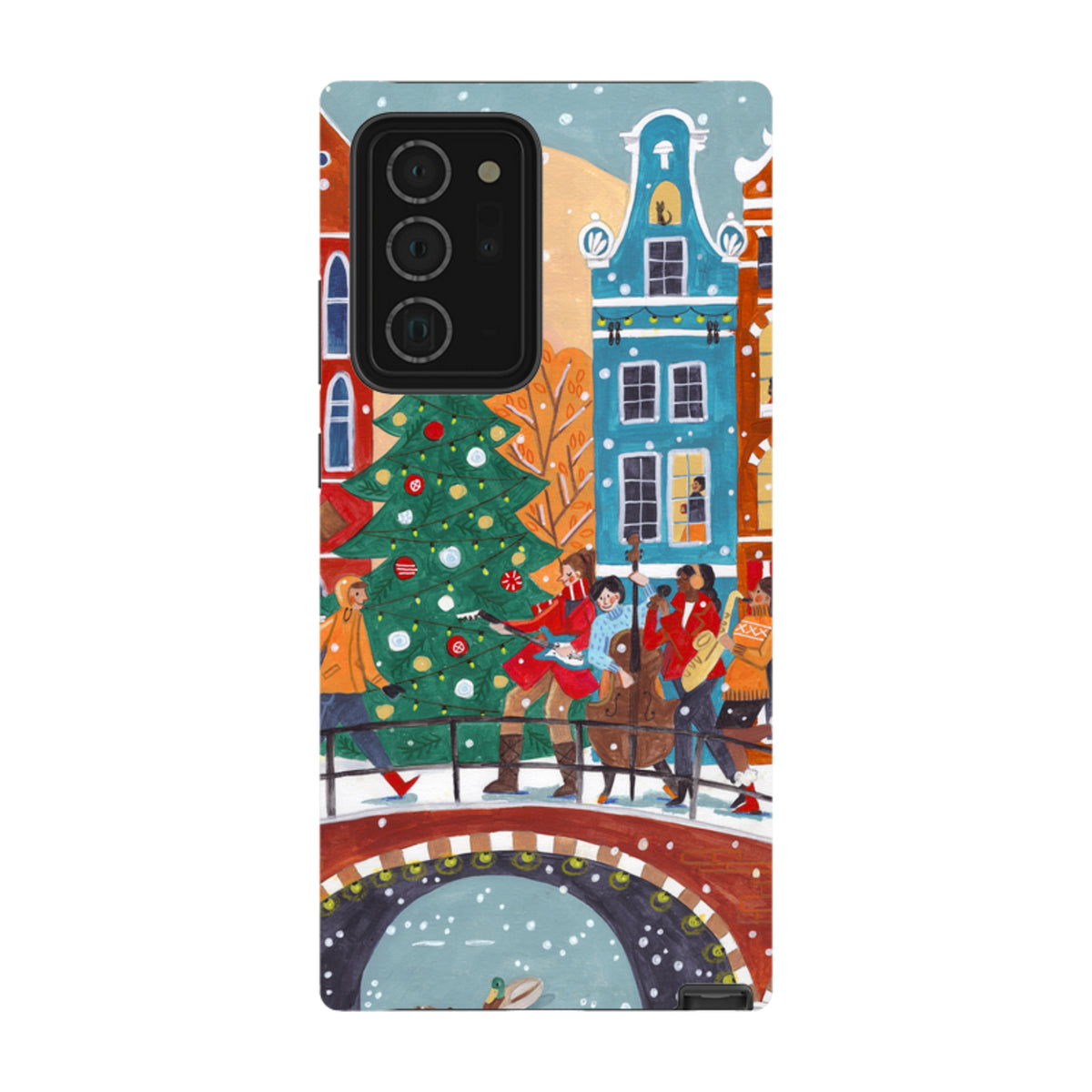 Samsung Tough Case - Christmas Music Amsterdam By Caroline Bonne Muller