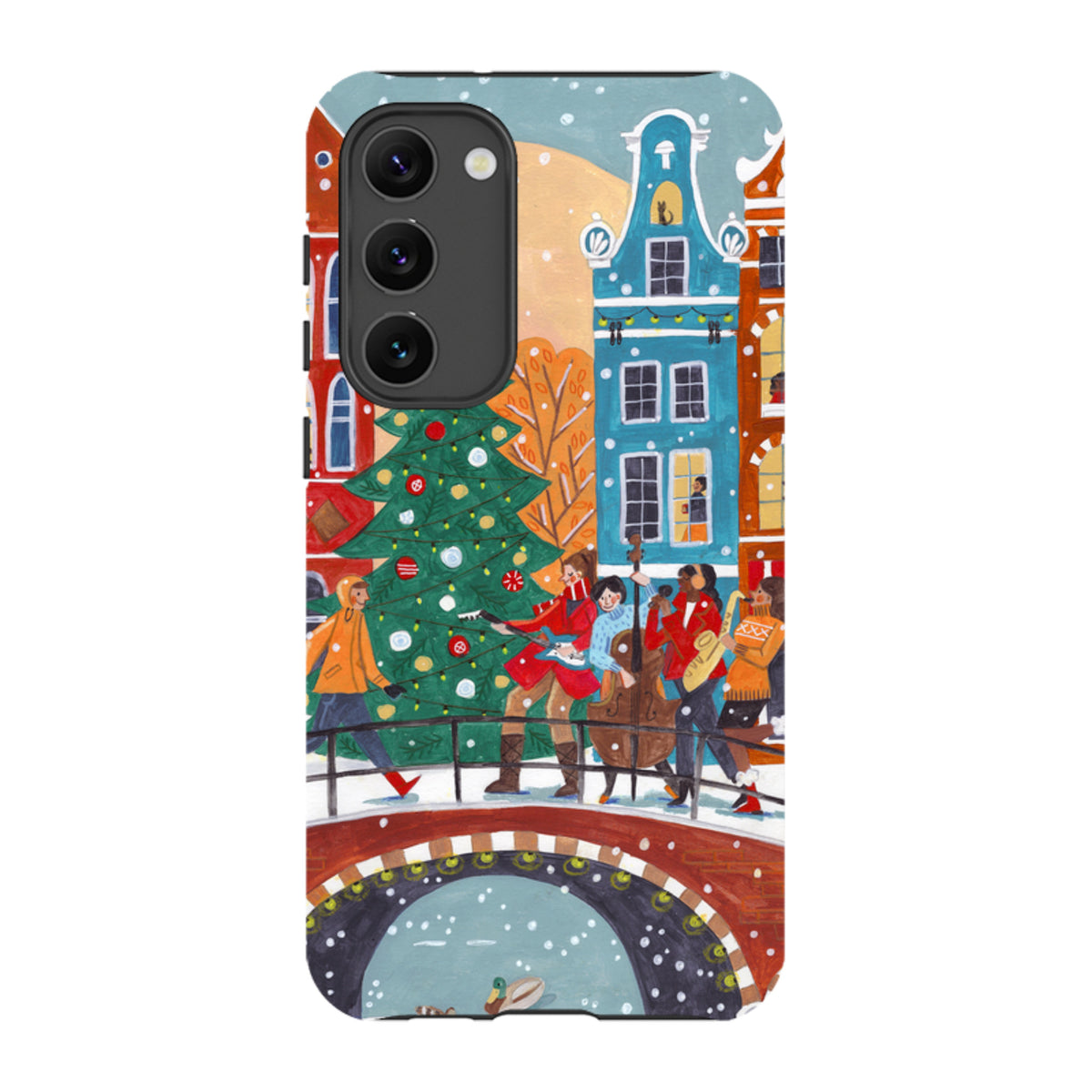 Samsung Tough Case - Christmas Music Amsterdam By Caroline Bonne Muller