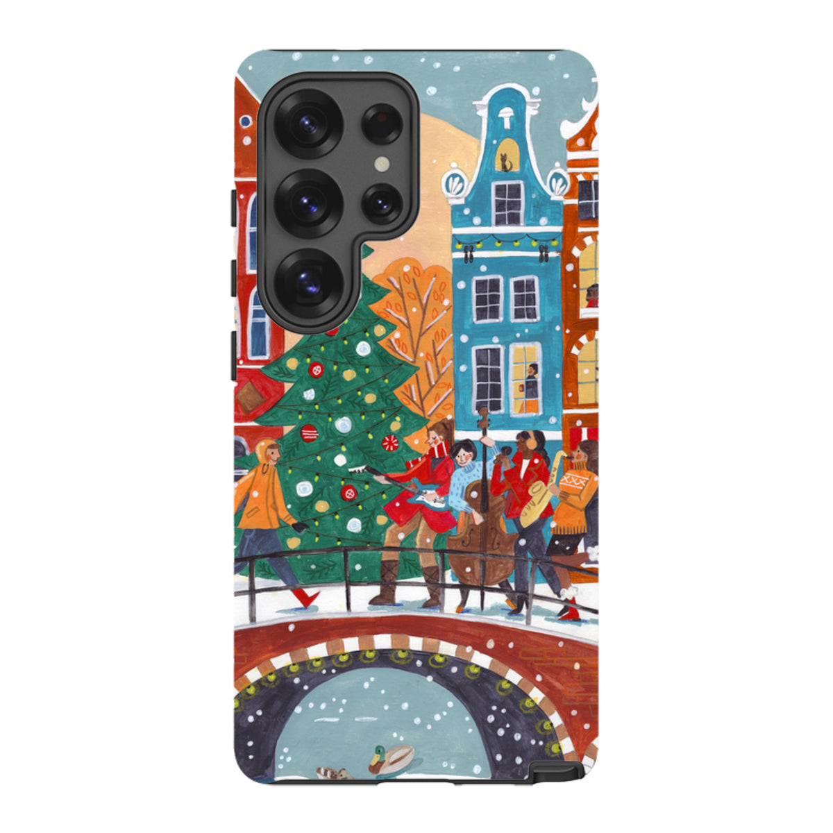 Samsung Tough Case - Christmas Music Amsterdam By Caroline Bonne Muller