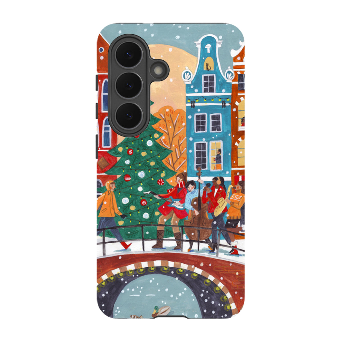 Samsung Tough Case - Christmas Music Amsterdam By Caroline Bonne Muller