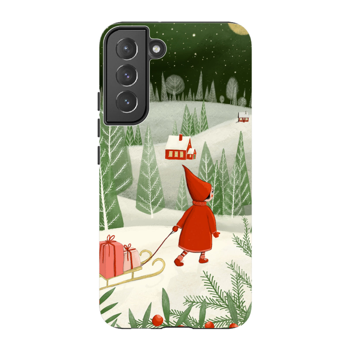 Samsung Tough Case - Christmas Night By Maja Lindberg