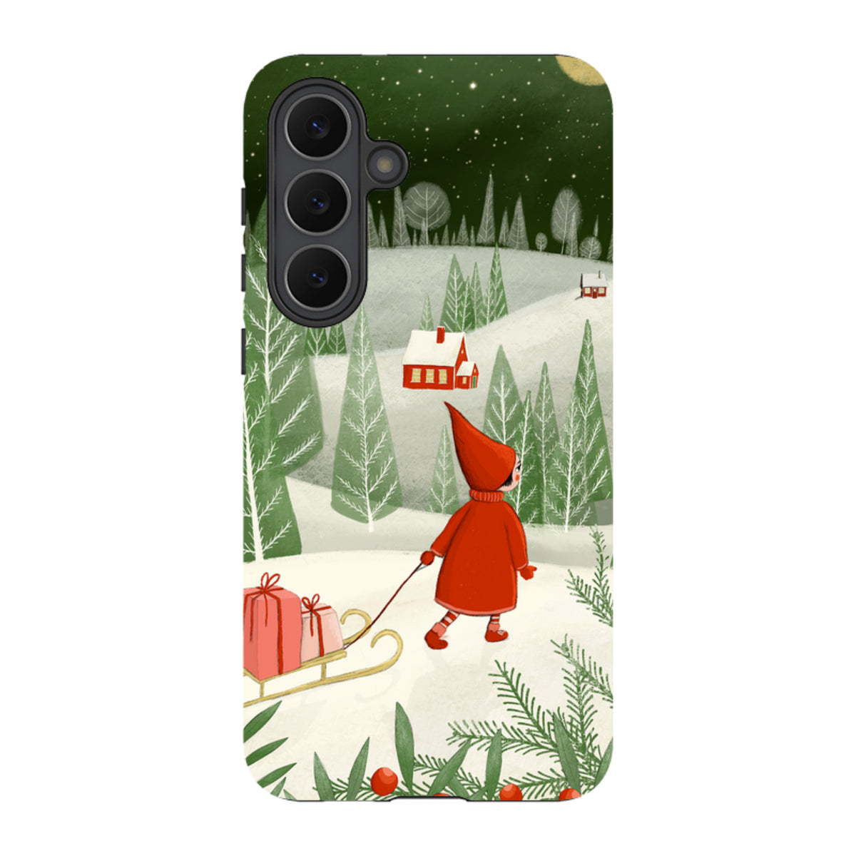 Samsung Tough Case - Christmas Night By Maja Lindberg