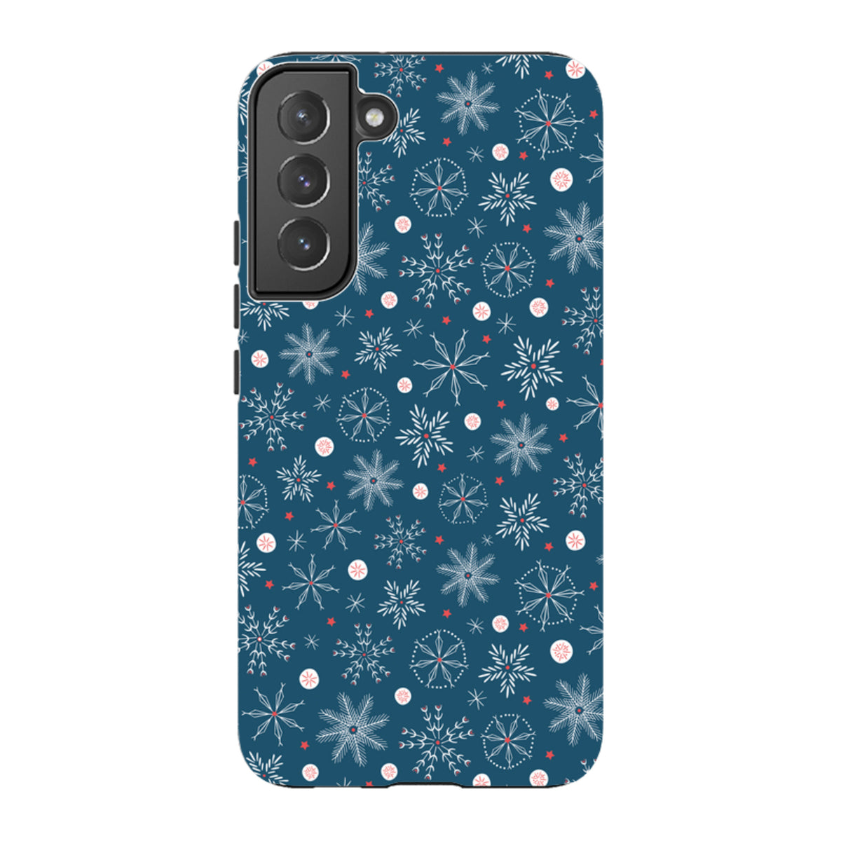 Samsung Tough Case - Christmas Snowflakes By Ali Brookes
