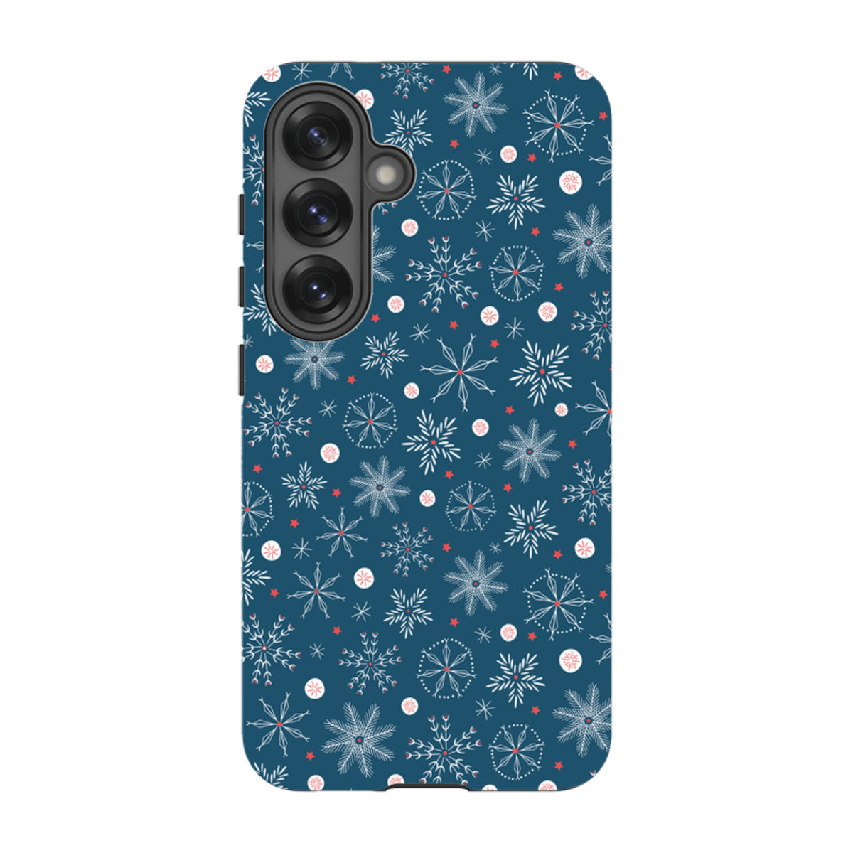 Samsung Tough Case - Christmas Snowflakes By Ali Brookes